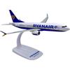 Limox Boeing 737-MAX8 Ryanair Ei-HGT Modello di aereo Scala 1:200