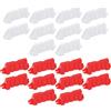 Folpus Set di Piste di Allenamento RC modulari, Barriere stradali, Scena di parcheggio Leggera e Robusta, Accessorio Professionale, 20 Pezzi
