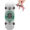 NevPuose Piccoli fingerboard-giocattolo scooter di , ponte in legno in acero a 5 strati | Movimento di punta, tavola sportiva per le dita di precisione, superficie liscia per trucchi, allenamento di coordi