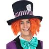 Funidelia | Cappello da Cappellaio per Donna e Uomo Mad Hatter, Film e Cinema, Alice nel Paese delle Meraviglie, Disney - Accessori per Adulto, Accessorio per Costume
