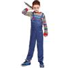 Partilandia Costume da Bambola Assassino per bambino 7-9 anni