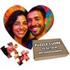 GIFART Puzzle Personalizzato con Scatola - Puzzle Personalizzabile con Foto e Dedica - Idea Regalo Personalizzata - Varie Forme e dimensioni (Cuore, 10,5x12cm 8 tasselli grandi)