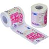 MostroMania Carta Igienica 3 Strati con Stampa Banconota da 500 Euro, Gadget Divertenti da Bagno, Articoli Scherzosi