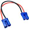 VUNIVERSUM 3 cavi di prolunga EC5 Premium da maschio a femmina maschio a femmina ad alta corrente cavo adattatore 20 cm 14 AWG per batteria Lipo di Mr.Stecker Modellbau®