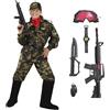 Pegasus Costume Militare vestito carnevale (S 5-6 ANNI)