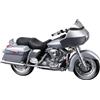 Maisto 2002 Harley Davidson FLTR Road Glide [Maisto 34360-28], Grey, 1:18 Die Cast