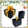 AVZYARDY Scatola regalo con dito medio, ornamenti 3D con vite per adulti, decorazioni colorate per scherzi interattivi, regalo divertente per compleanno e Natale