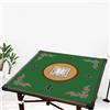 BeLongsYou Tappetino Mahjong Antiscivolo Riduzione del Rumore Copertura del Tavolo per Mahjong Paigow Poker Giochi di Carte Domino Giochi da Tavolo Tappetino Antiscivolo,Verde,100x100cm