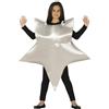 FIESTAS GUIRCA Kids Nativity Silver Star Costume- Christmas Star Costume