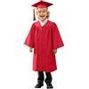 Generico Set Toga E Tocco Per Bambini Abito Da Laureato Set Per Bambini 2026 4-10 Anni Costume Da Laureato Con Stola Cappello E Nappina 2026 Abito Diploma Asilo Scuola Materna Primaria Kit Completo