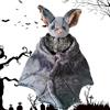 Pekoluta Peluche Pipistrello Ripieno | Animale Di Pe-zza Di Pipistrello Gotico Da 13 Pollici | Peluche Pipistrello | Simpatica Bambola Pipistrello Gotico | Bambola Di Peluche Con Pipistrelli Soffici