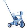 smarTrike Breeze S 6051200 3 in 1 smarTrike Breeze triciclo multifunzione triciclo regolabile per bambini da 15 mesi a 36 mesi, blu oceano