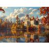 Gooxehuu Puzzle 3000 Pezzi, Puzzle Castello Jigsaw Adulti DIY Classici legno Gioco, Lago Jigsaw Giochi Rilassamento e Intelligence, Idea Regalo per Lei o Lui, Consigliato a Partire dai 14 Anni 122x81cm g-43