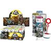 DULCOP - Pacco da 36 bolle Jurassic Parc/Jurassic World - Bolle di sapone - 60 ml - 047335PA - Multicolore - Plastica - Licenza ufficiale - Giocattolo per bambini - A partire dai 3 anni