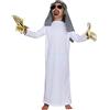 Pegasus Costume Sceicco Bambino e Adulto Vestito arabo Carnevale (9/10 anni)