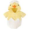 Generico Neonati Costume di Pollo Carneval Neonato Pulcino Set Tutina Pagliacetto bebé Unisex Costume da Prestazioni Pulcino Bimbo Tutina Neonata Invernali per Carneval Cosplay (Yellow-c, 3-6 Months)