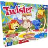 Hasbro Gaming Twister Junior Game - Avventura con Animali - Tappetino a 2 Facce - 2 Giochi in 1 - Party Game - Gioco da Interno per 2 a 4 Giocatori