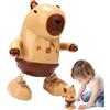 Fmzrbnih Capibara Che Balla E Canta - Peluche Capibara, Capibara Che Si Illumina E Si Scuote | Giocattolo Elettrico Musicale A Di Animale Dei Cartoni Animati, Giocattoli Elettrici Con Luci E Suoni Per Co