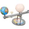 DAGLLGEW Modello orbitale Sole Terra 8x4x7 Geografia educativa Modello del Sistema Solare di Sistema Solare in plastica Luminosa Giocattoli per esperimenti scientifici, Regali per Bambini Kit