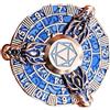 Gwtdtoad Dadi unici, monete dadi | Set di dadi poliedrici fantastici - Giocattoli Fidget in lega di zinco, ruota dentata retrò, filatore per roulette per gioco da tavolo