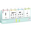 Generico Flashcard Di Ritmo Musicale Per Principianti | Schede Di Allenamento Di Teoria Musicale In Classe | Gioco Di Apprendimento Per L'allenamento Delle Note, Bambini, Esercizi Di Ritmo, Sussidi Didattici,