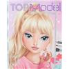 Depesche 12876 TOPModel Make Up Studio - Cartella Creativa per Creare Un Bel Look da Trucco, Incluso Blocco da colorare, tavolozza Trucco e 4 pennelli