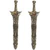 SUPVOX 2 Spade Cosplay per Accessorio per Feste Compleanni e Masquerade Design Leggero e Resistente per Costumi da Pirata e Anime