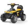 Wisbecost Quad Elettrico per Bambini 6V - Veicolo Cavalcabile Giallo con Musica e Vano Portaoggetti - Grandi Ruote Antiscivolo per la Stabilità - Autonomia 60 Minuti - Carico Massimo 50 kg