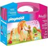 Playmobil 5656 - Valigetta Grande Cavallo, Multicolore