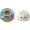 Generisch Glitter Dumpling Squishy, Gigante Squishy Ravioli per Adulti e Bambini, Giocattolo Antistress Con Vaporiera, Morbida Pallina Antistress, Palla per ufficio, scuola e viaggi
