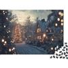 NQHXLRUDC Natale Puzzle 1000 Pezzi Decorazione Per La Casa Fairy Tale Sfida Il Cervello Materiali Legnosi Femmina Maschio 1000pcs (75x50cm)