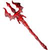 W WIDMANN MILANO Party Fashion - Tridente del Diavolo 68 cm | Con motivi di ali e demoni per Halloween, Carnevale e costumi da diavolo