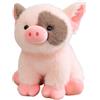 Generico Peluche a forma di maialini, cuscinos da abbraccio ultra morbido a forma di maialini rosa da 20 cm, morbido peluche a form di maiale, adorabile regalo di compleanno per bambine e bambini