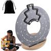 Ghjkldha Circles of Fifths Wheel, Melody Tool, Chord Wheel, Guitar Circles of Fifths Wheelt, Guitar Music Theory Disc, Chord Wheel with Stand Holder, Music Theory Wheel for Beginners Professional Musicians