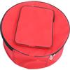 AKOOSY Borsa Protezione Custodia Portatile e Rullante a Rossa Oxford Resistente da 13/14 Pollici Pratica Trasporto Mano Strumento Musicale per Uso Outdoor