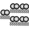 ibasenice 60pezzi Pinch Roller Per Registratori Cassette Ricambio Per Macchine Audio e Video Facile Installare e Duraturo