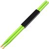 Generic Bacchette per batteria in legno d'acero colorate al neon, strumenti professionali a percussione per la pratica della batteria elettronica, ideale per principianti e bambini