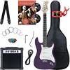 ROCKTILE Set Chitarre Elettrica Rocktile Banger's Pack Purple con Amplificatore