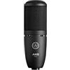 Akg P120 Microfono a Condensatore con Diaframma da 2/3 Ideale per Home Studio, Nero