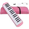 Generico Melodica Pianola A Bocca 32 Tasti Lungo Boccaglio,Custodia Per Trasporto Strumento Giocattolo Musicale,Bocchino Talk Box Strumento Melodica Air Piano Tastiera,Bocchino Per Strumenti Talk Box