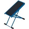 K&M 14670 - Poggiapiedi per suonatore di chitarra, colore: Blu
