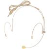 Leeadwaey Auricolare con gancio per orecchio professionale / microfono con testa color pelle 3,5 mm