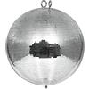 EUROLITE Sfera a specchio 30 cm (5 x 5 mm) | sfera di sicurezza con secondo occhiello