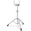 Gretsch Hardware Serie G5 Supporto doppio tom GR-G5TS - Bracci L-tom da 12,7 mm con snodo a sfera - Treppiede a doppia rinforzatura - Connessioni dei tubi con inserti in ottone