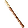 Hohner - mod. 9514 - Flauto dolce soprano, misto, diteggiatura barocca, 2 pezzi, in legno e plastica, colore: avorio