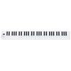 Alomejor Pianoforte Pieghevole a 61 Tasti, Tastiera Elettrica con Tasti di Dimensioni Standard, Funzione di Registrazione, Tastiera per Pianoforte Digitale per Principianti