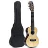 MUSOO Guitalele - Mini ukulele da viaggio a 6 corde, con custodia
