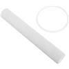 ifundom Martello Per Campane Tibetane in Pelle Di Pecora Bacchetta Per Ciotola Sonora Buddha 7.9 Inch Ideale Per Meditazione E Suono Rilassante