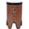 TOCA Nesting Drums Tom Tom Freestyle II (tamburi in PVC resistenti alle intemperie, per interni ed esterni, salvaspazio, leggeri, per l'educazione musicale e la terapia, diametro: 12), Tessuto Kente