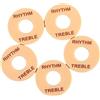 TOYANDONA Guitar Toggle Plate Washer Gn603 5pezzi per Chitarra Elettrica